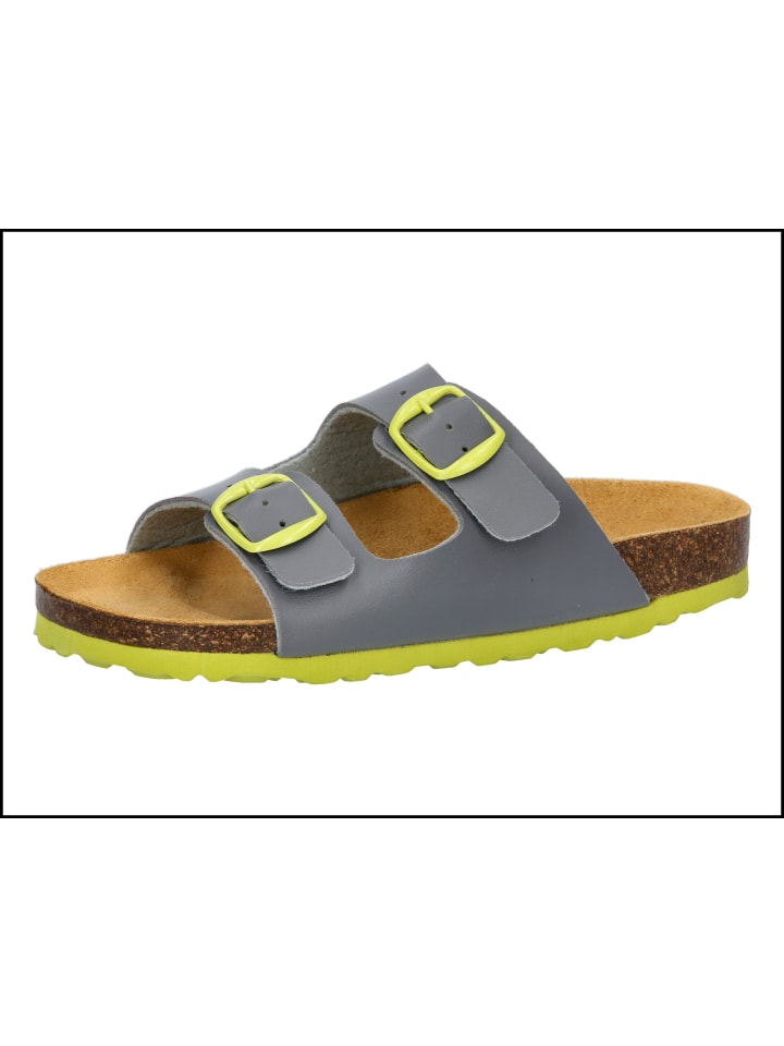 Pantolette "Bioline Kids" in Grau