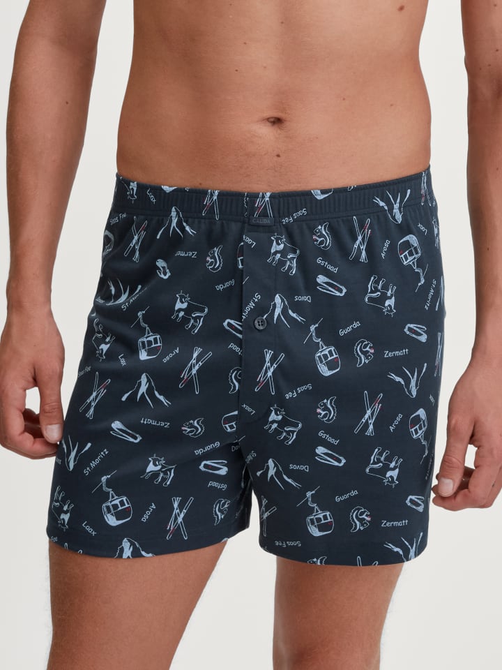 Boxershorts in dark sapphire