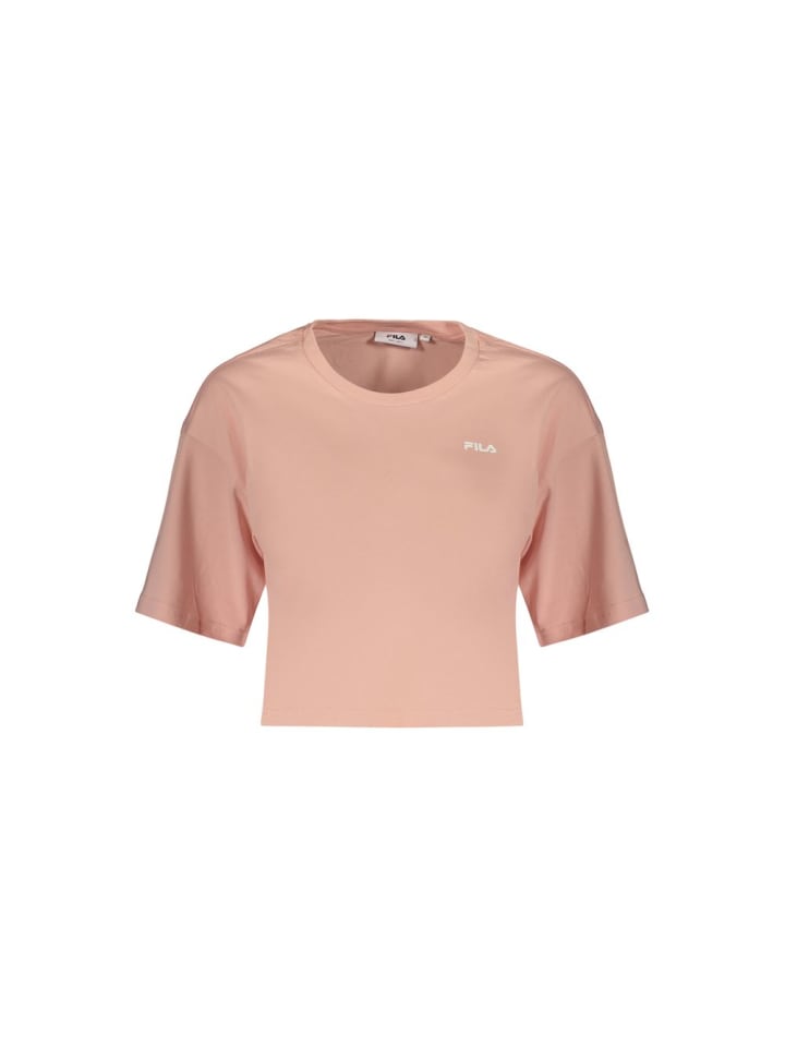 Pink Baumwolle Damen T-Shirt
