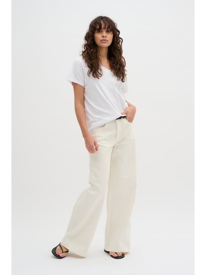 T-shirt HanneMW Casual fit in Bright White