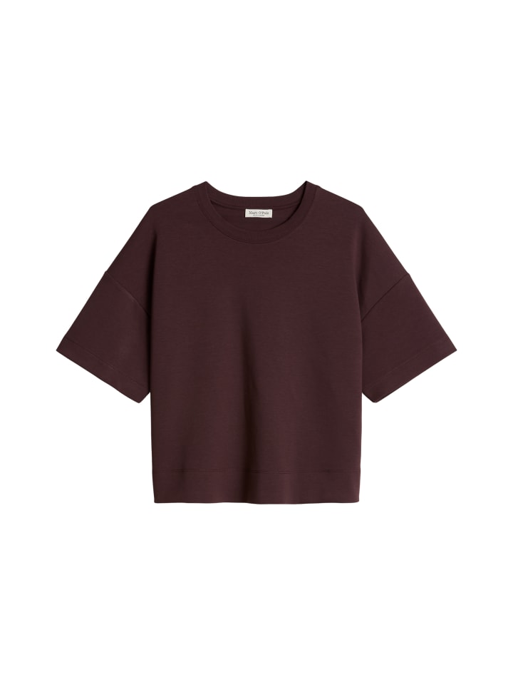 T-Shirt loose in Black Cherry