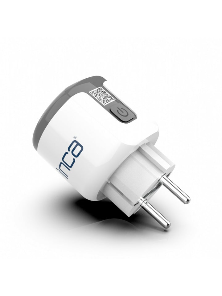 Inca WLAN Smart Steckdose IWA-283, Wireless Stecker Android in Weiß