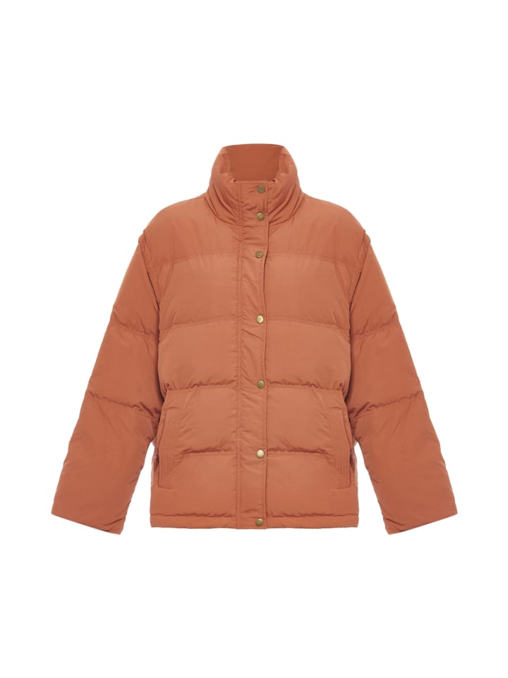 Damen Jacket in Rostrot
