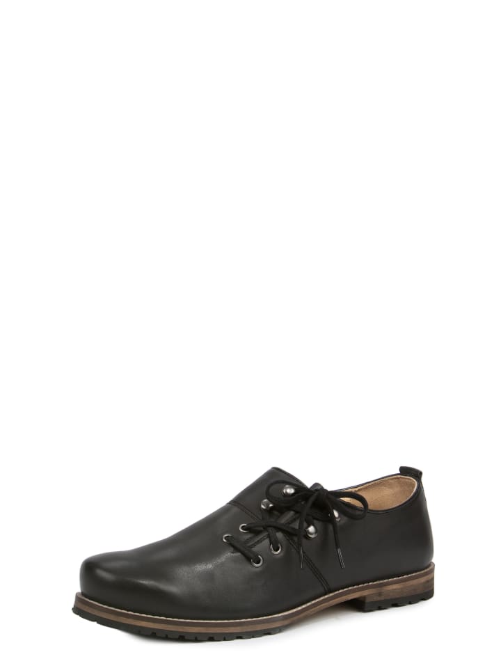 Stockerpoint Haferlschuh Edwin in schwarz nappa