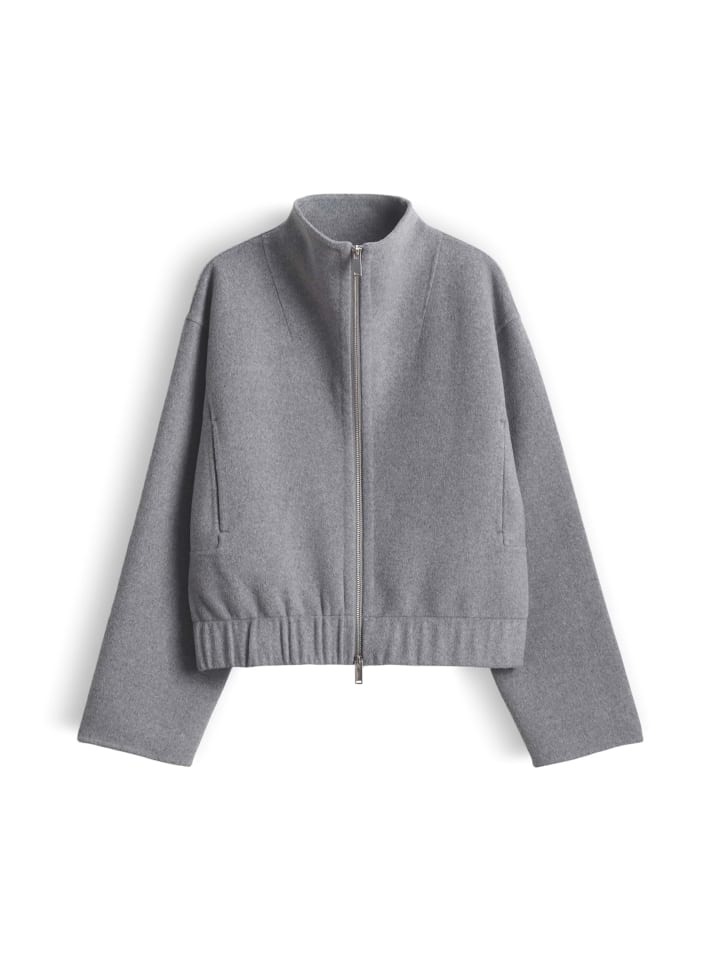 Noeli Blouson in Featherstone Melange