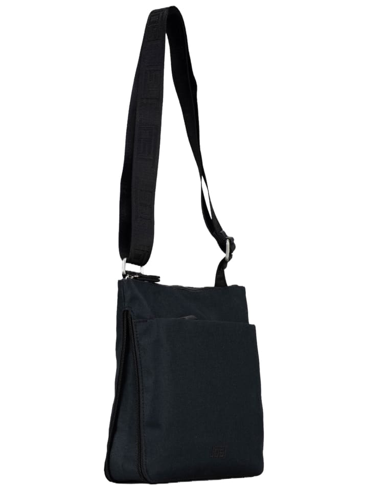 Schultertasche Bergen Zip in Black