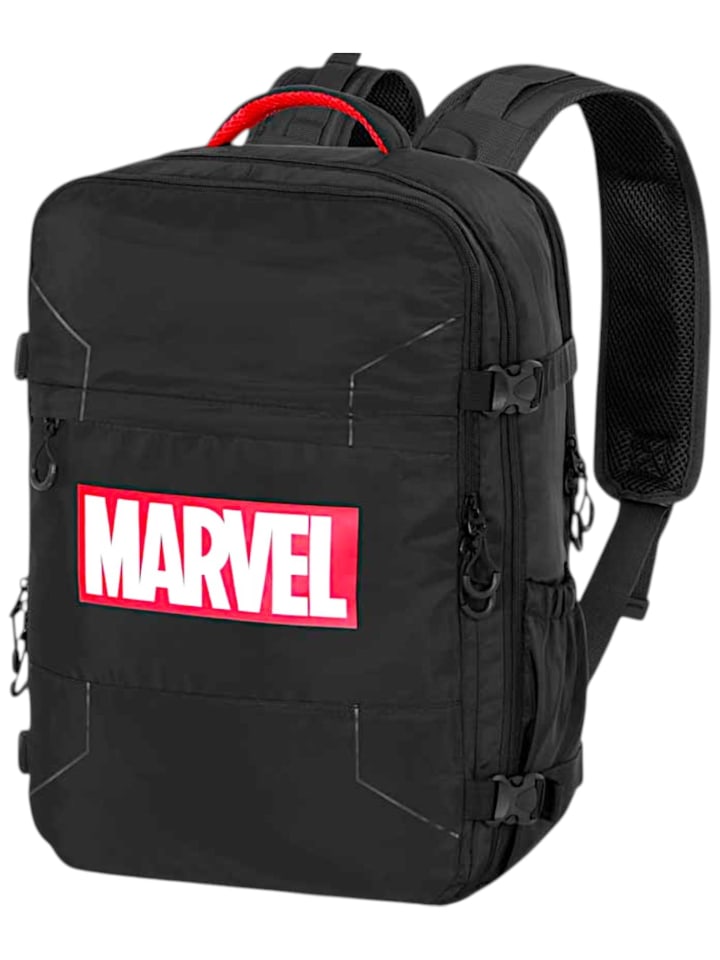 Rucksack Marvel (H) 47 cm in Schwarz