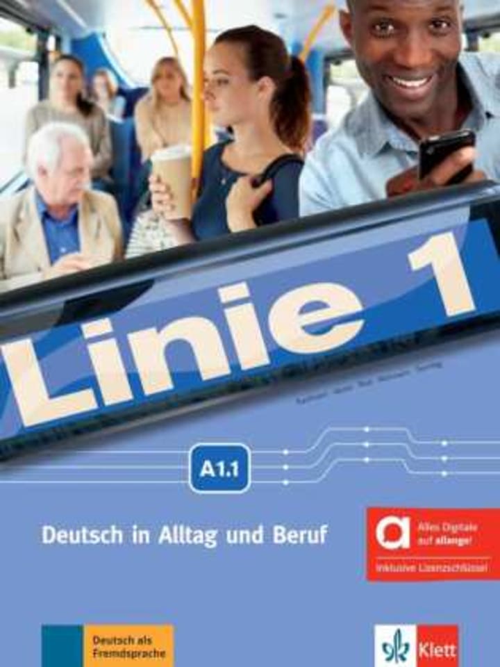 Buch - Linie 1 A1.1 - Hybride Ausgabe allango, m. 1 Beilage