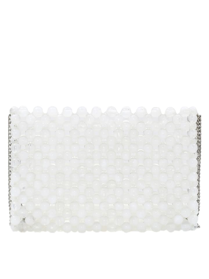 Women Handbag in Wollweiss Mehrfarbig