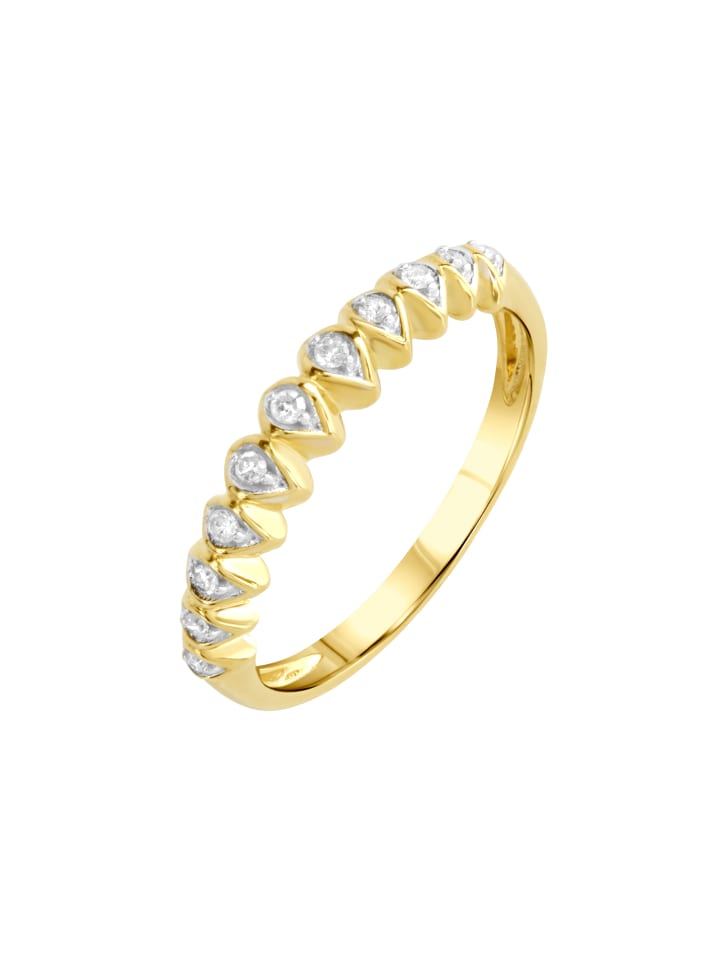 375/- Gold in gelb