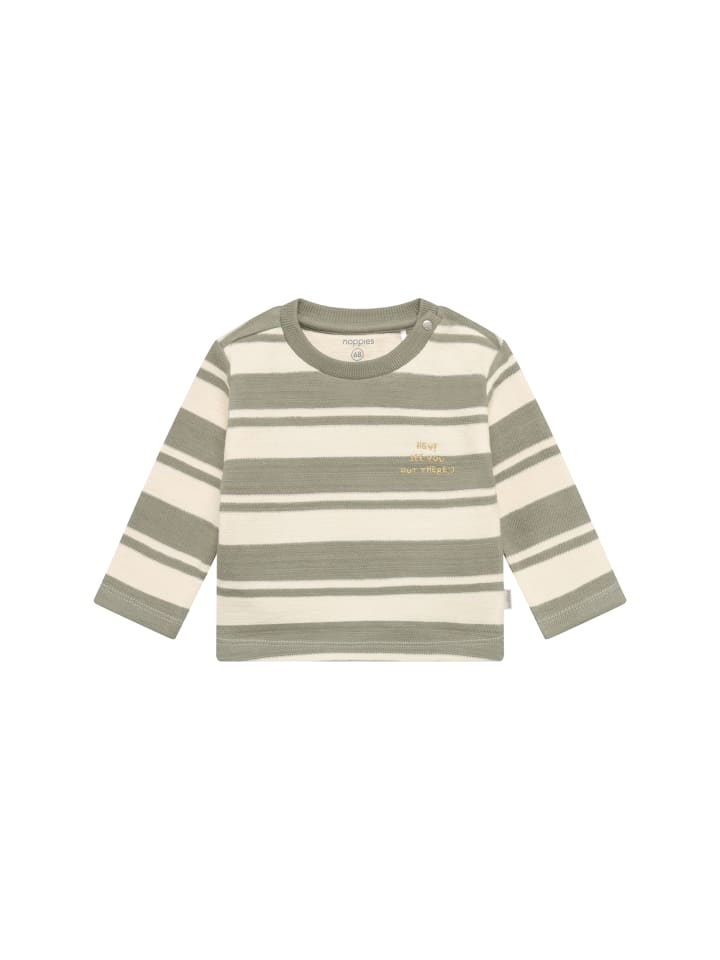 Langarmshirt in Vetiver