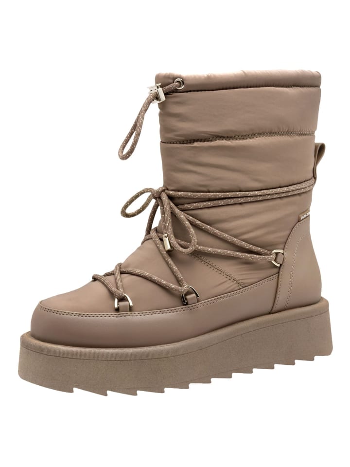 Stiefelette in TAUPE
