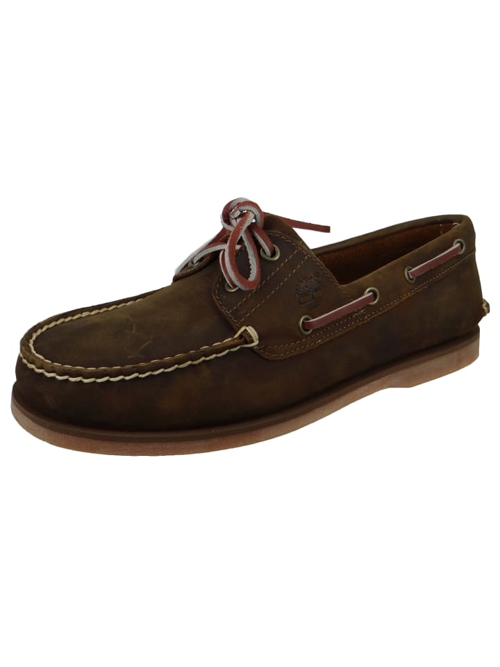 Halbschuhe Classic Boat braun