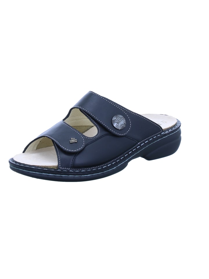 Pantolette in schwarz