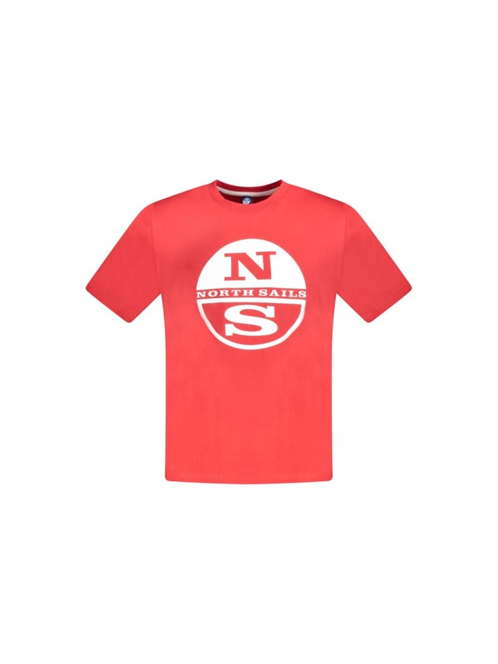 Rot Rossetto Baumwolle Herren T-Shirt