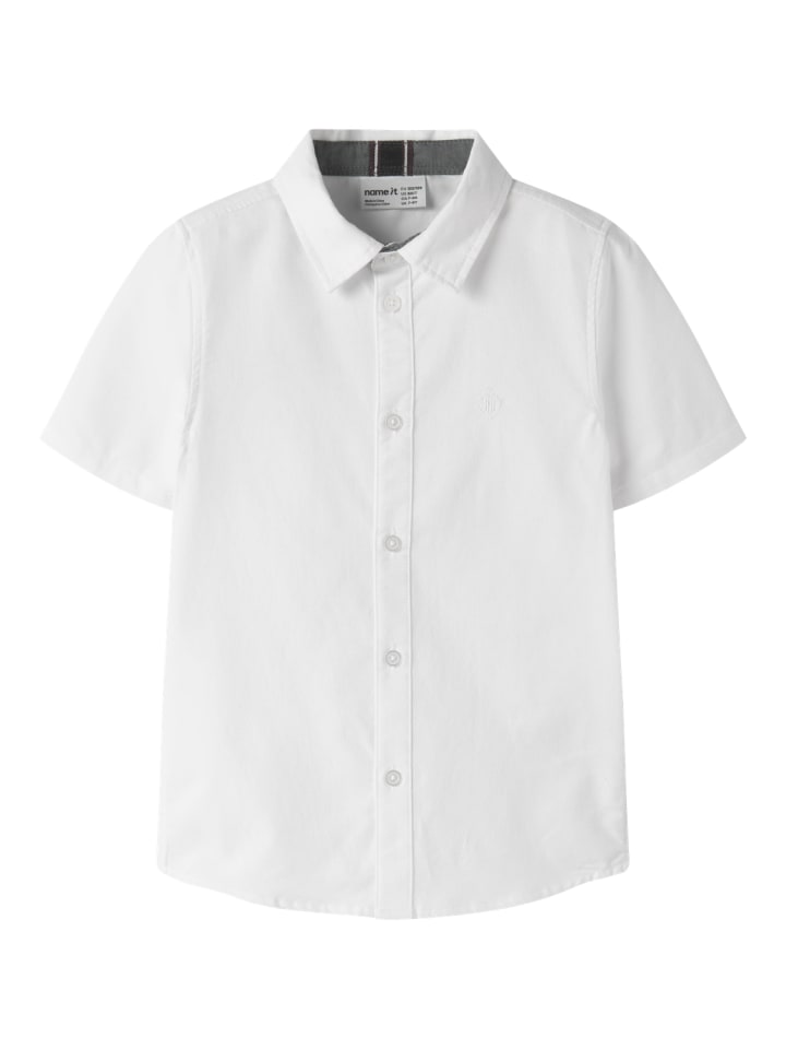 Hemd kurzarm in bright white