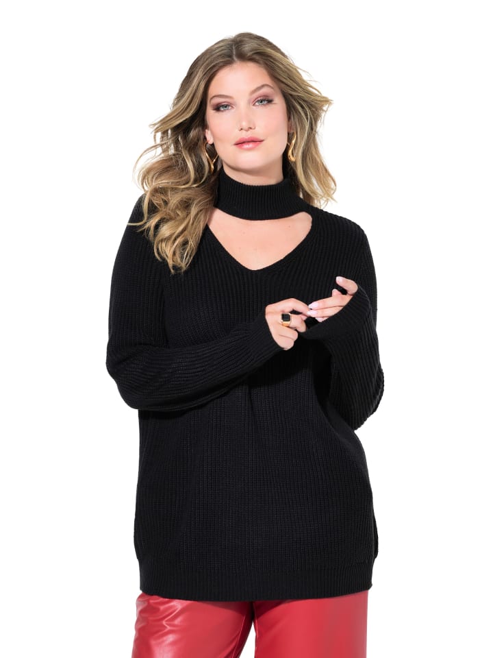 Pullover in schwarz