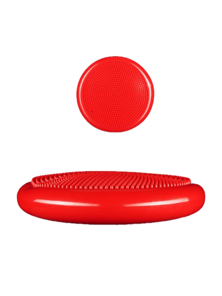 3x Balancekissen in Rot