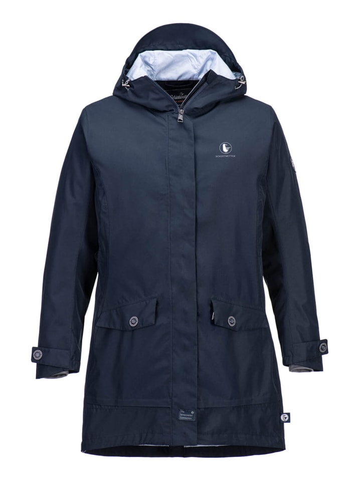 Funktionsparka in navy