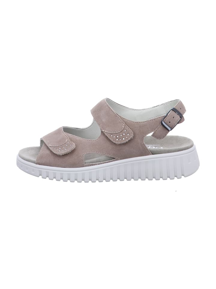 Komfort Sandalen in Beige