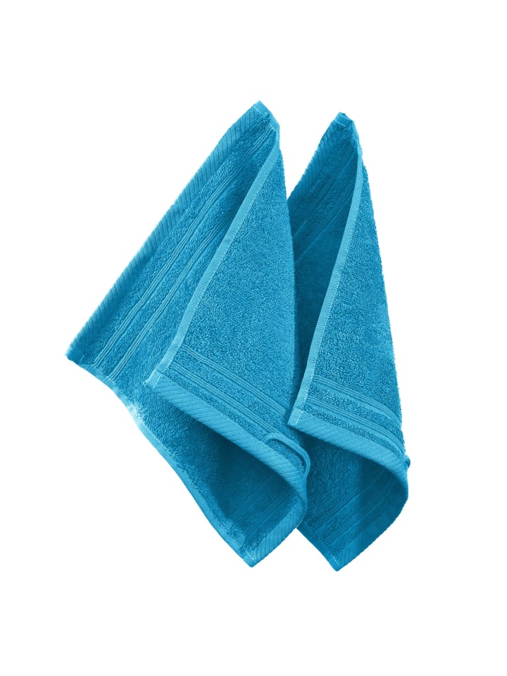 Seiftuch 2er-Pack Heidelberg in türkis