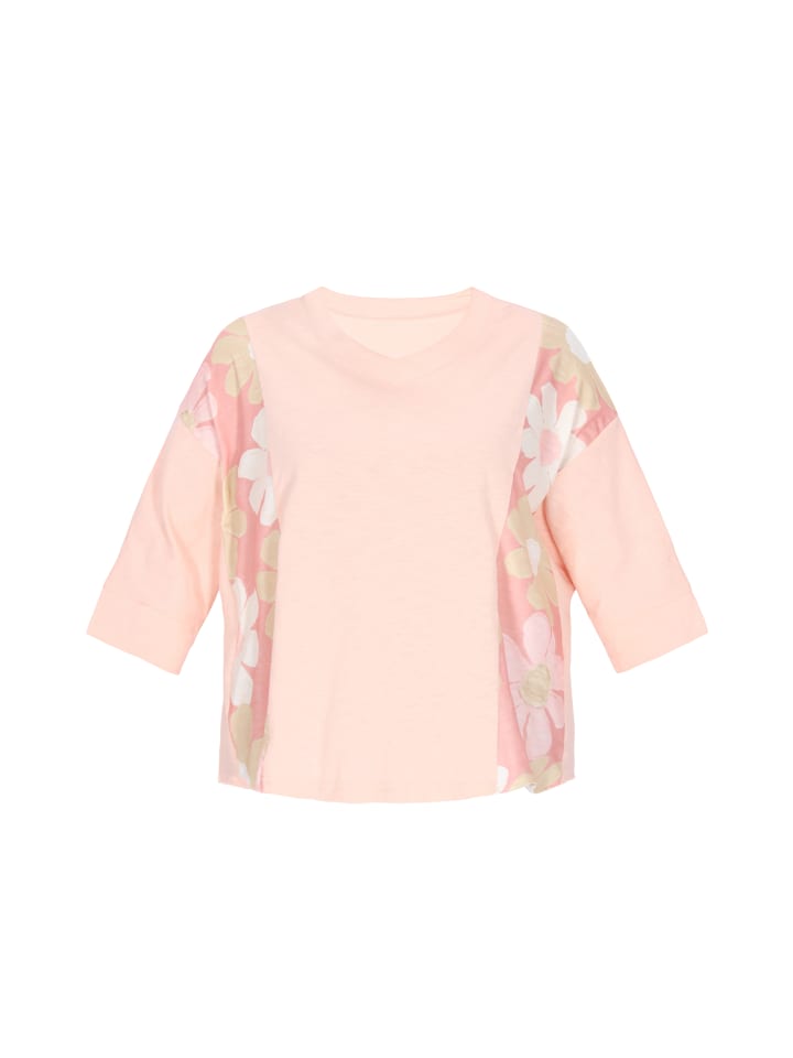 Women Plus Size Blouse in apricot