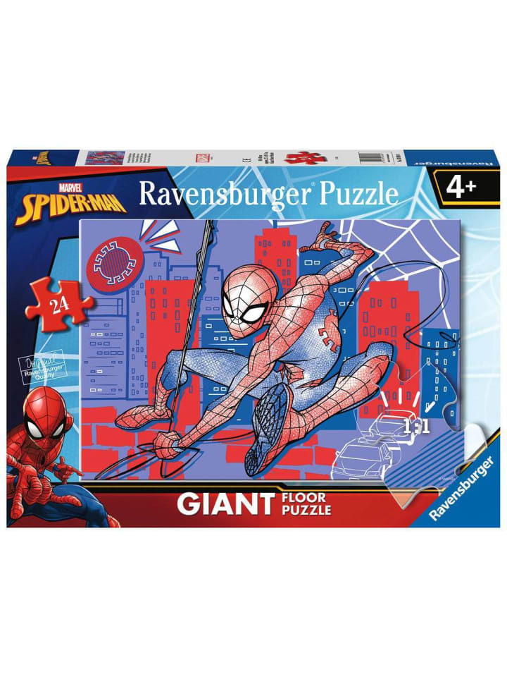 Ravensburger Puzzle 24 Teile Der Superheld Spiderman in bunt