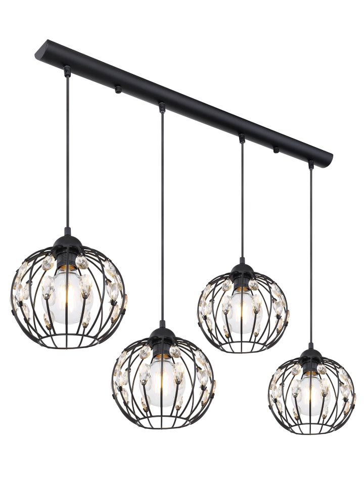 Hängeleuchte "HANAKO" in black