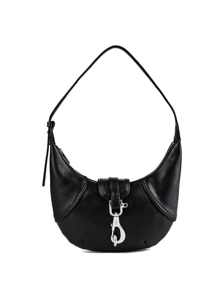 Ryker Schultertasche S Leder 28 cm black