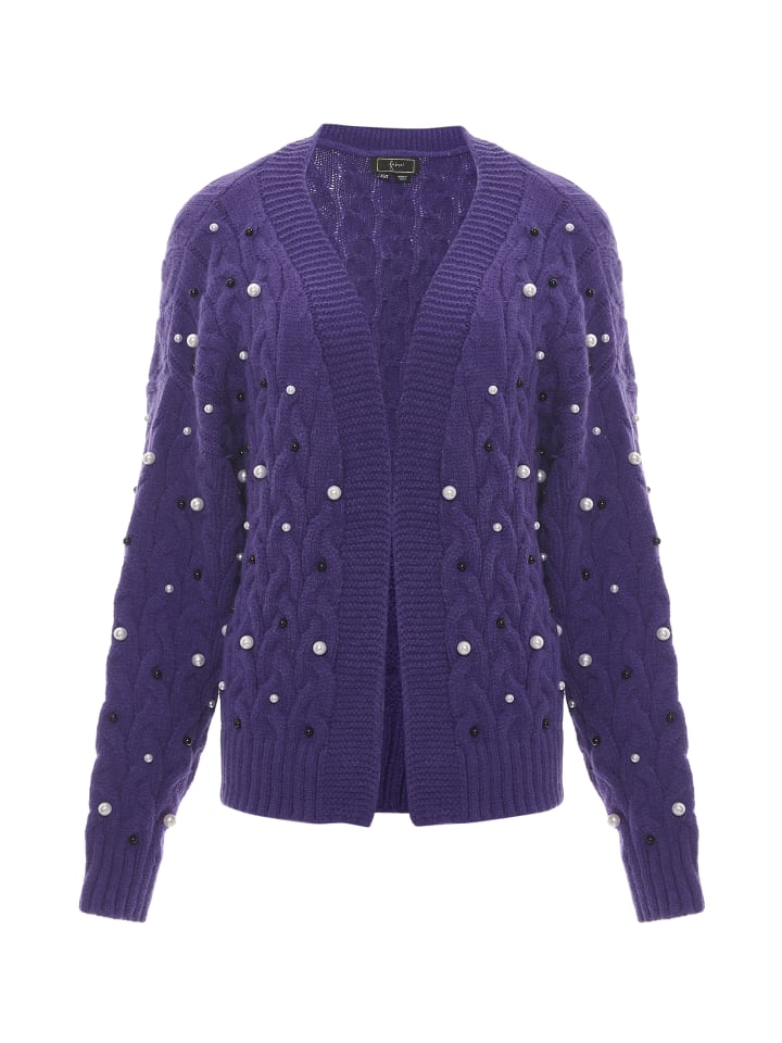 Damen Strickjacke in LILA