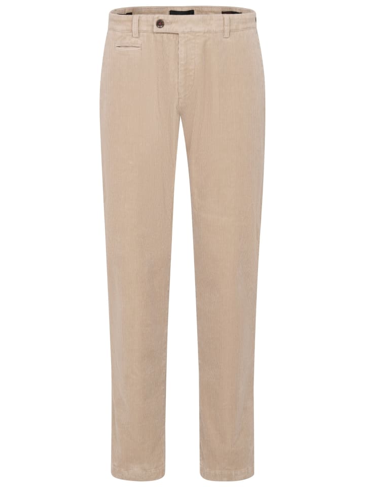 Cordhose in ecru