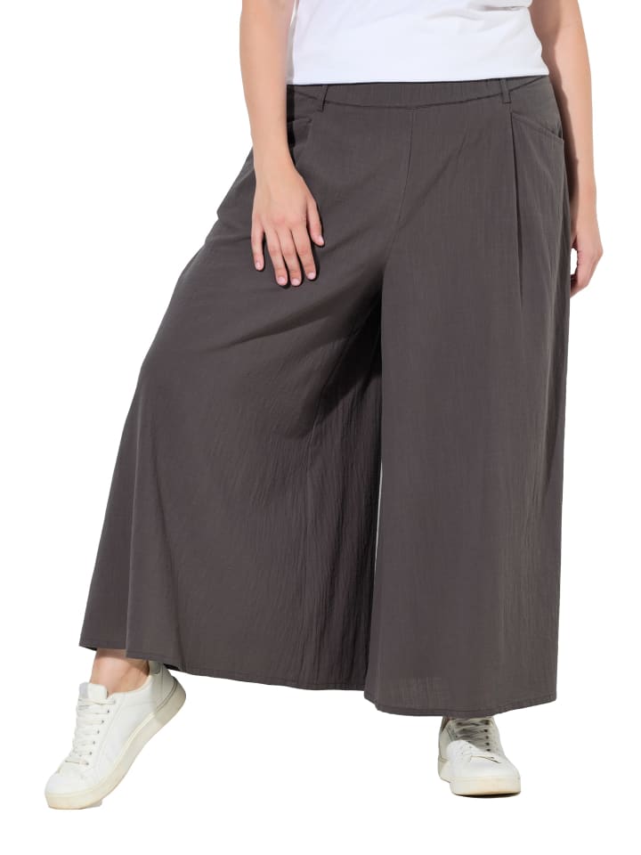 Culotte in dunkelgrau