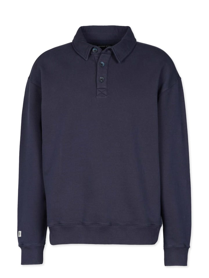 Sweatwear " Polo " in blau