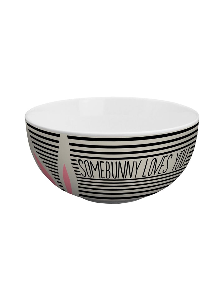 Müslischale Somebunny in Schwarz - 550 ml