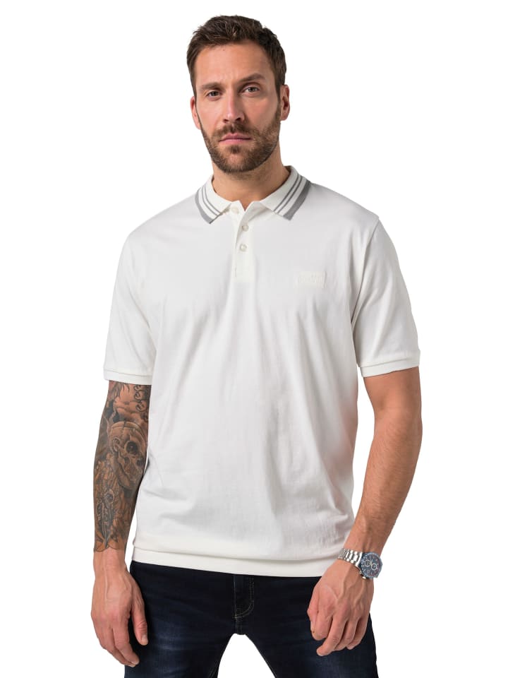 Poloshirt in offwhite