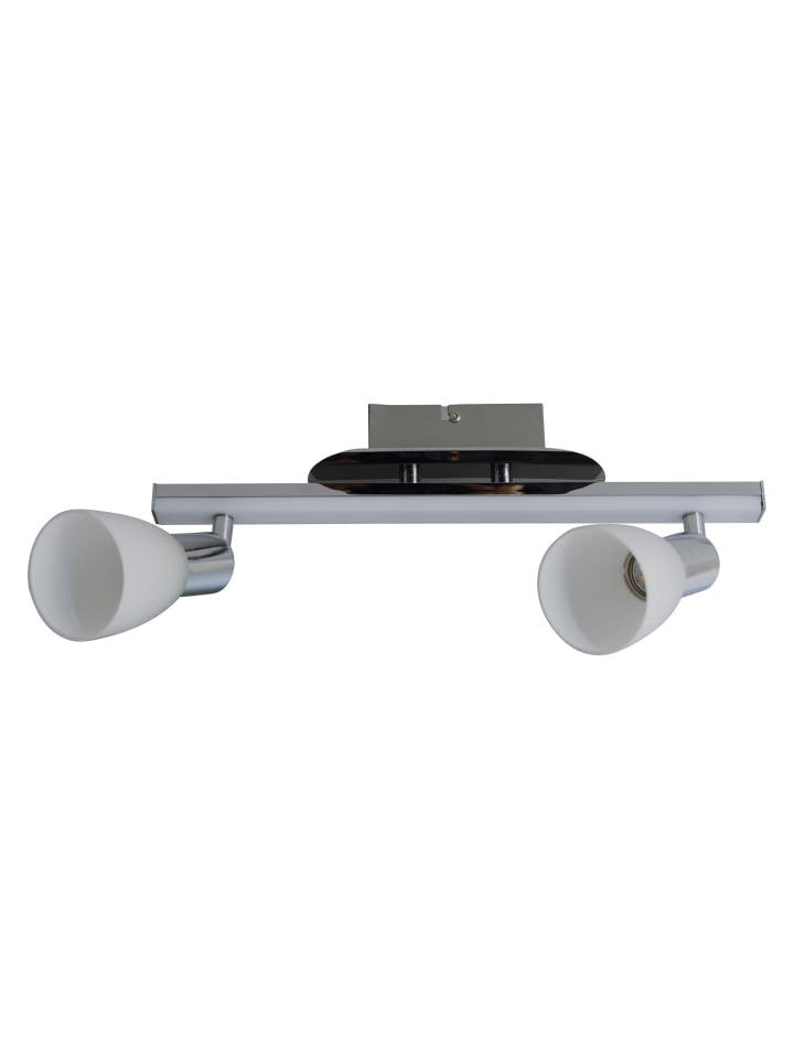 LED Spot "IBIZA" in chrome - (L)39 cm x (B)8 cm x (H)22 cm - EEK G