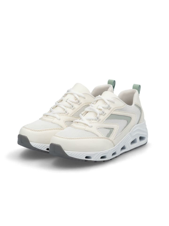 Schnürschuhe in weiss