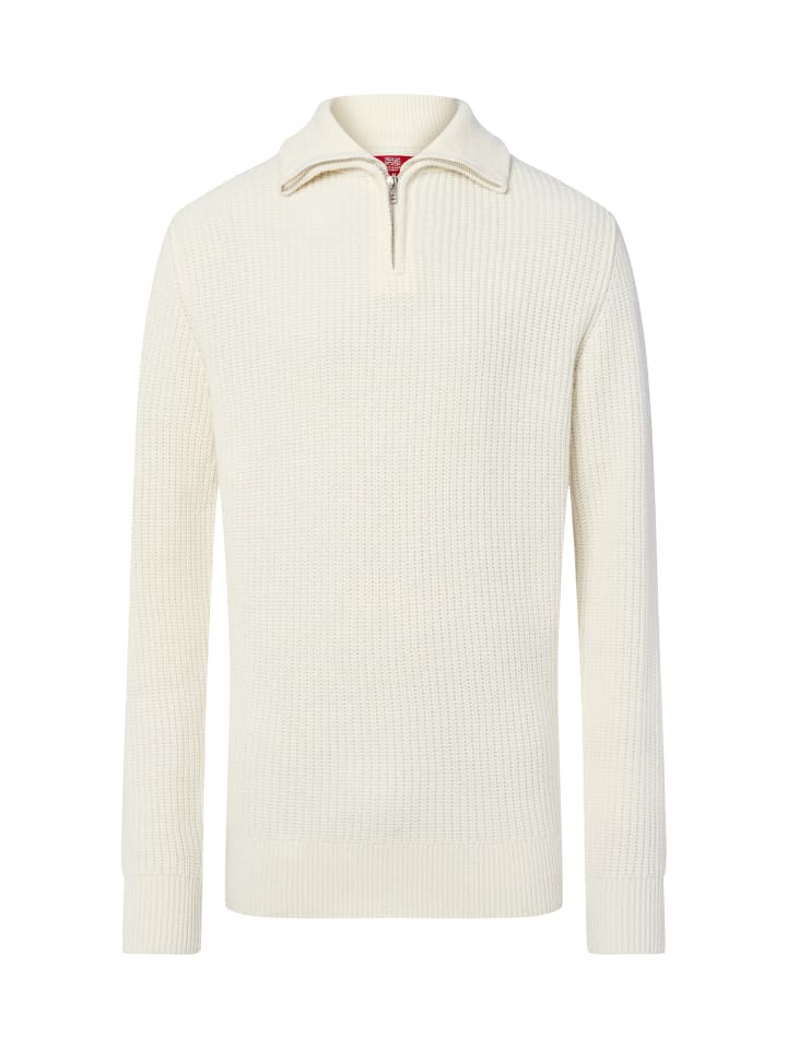 Strickpullover in ecru - 0001