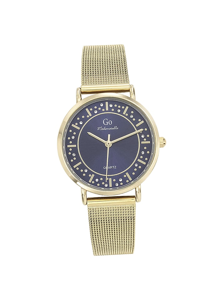 Armbanduhr-Analog gold mittel (ca. 34mm) Girl Only Mademoiselle