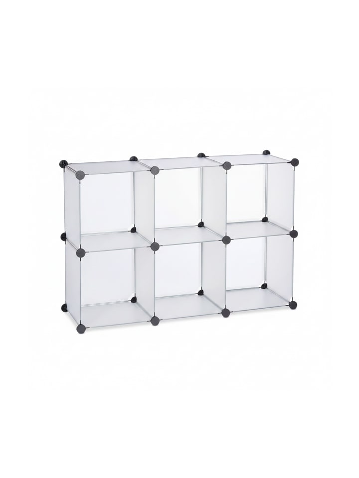 Regalsystem in Transparent - (B)96x (H)65 x (T)32 cm