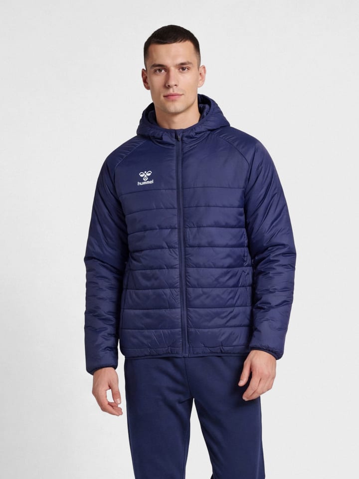 Reißverschluss Jacke Hmlgo Herren in MARINE