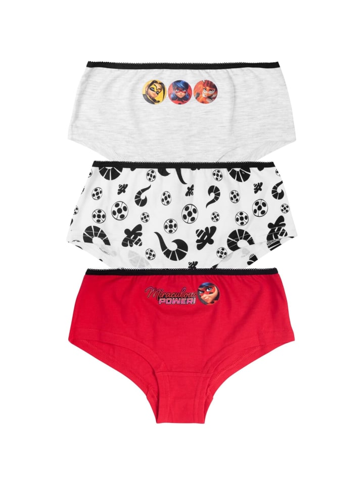 Panty für Mädchen - Kinder Unterhose Slip Unterwäsche in mehrfarbig