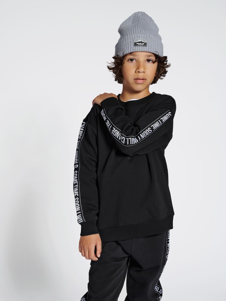 Sweatshirt Stsvista Kinder in BLACK
