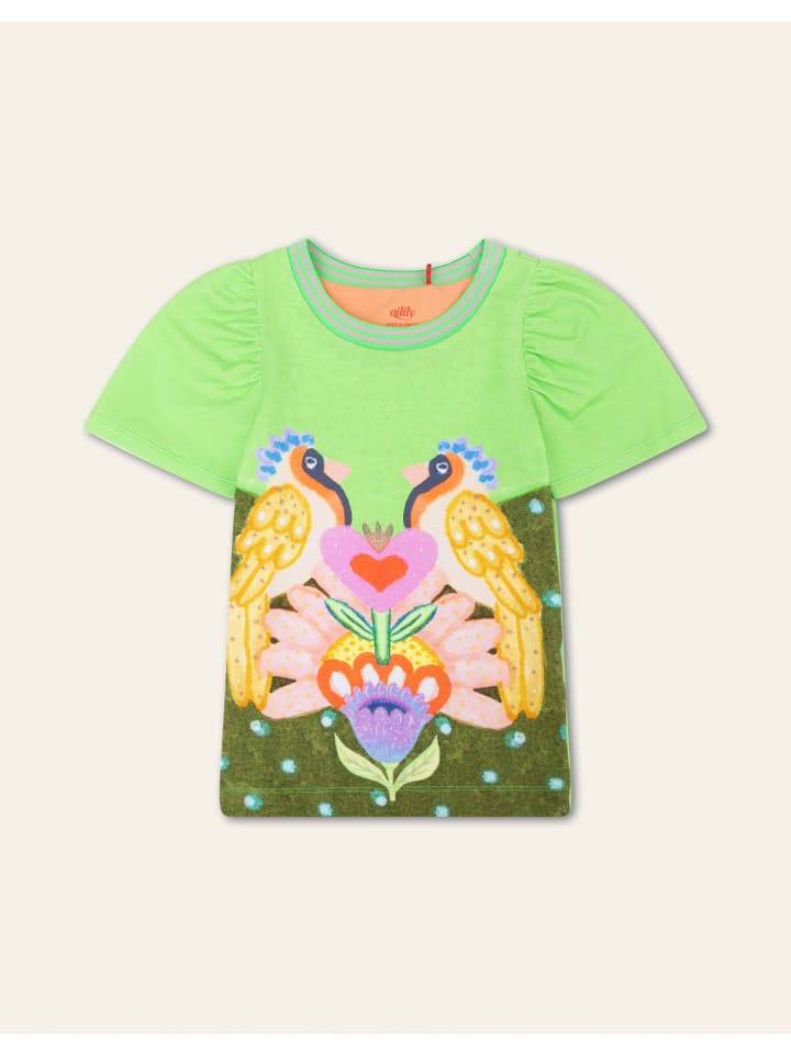T-Shirt Tuintje in Blau
