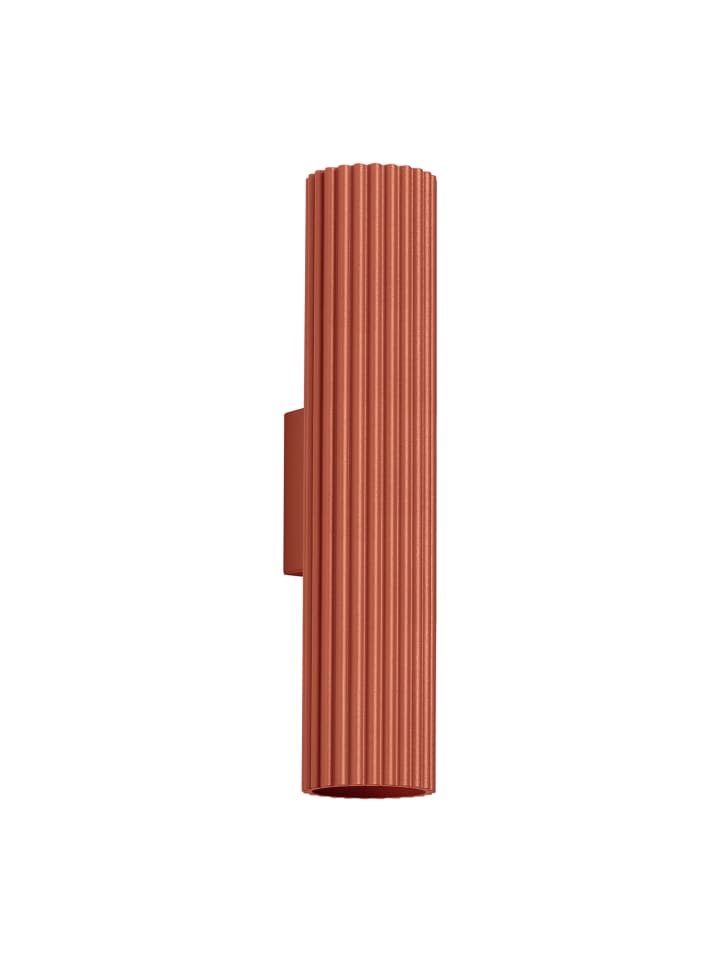 Wandleuchte GLEAM 30 roter Ocker H 30 cm