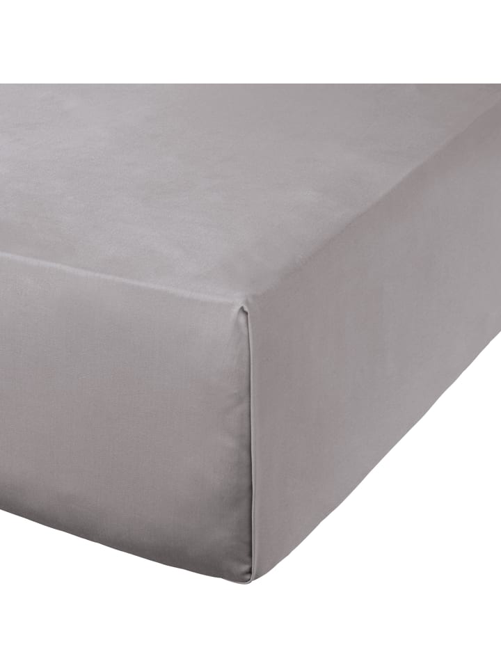 Mako-Satin, Haustuch Bettlaken Landshut in silber