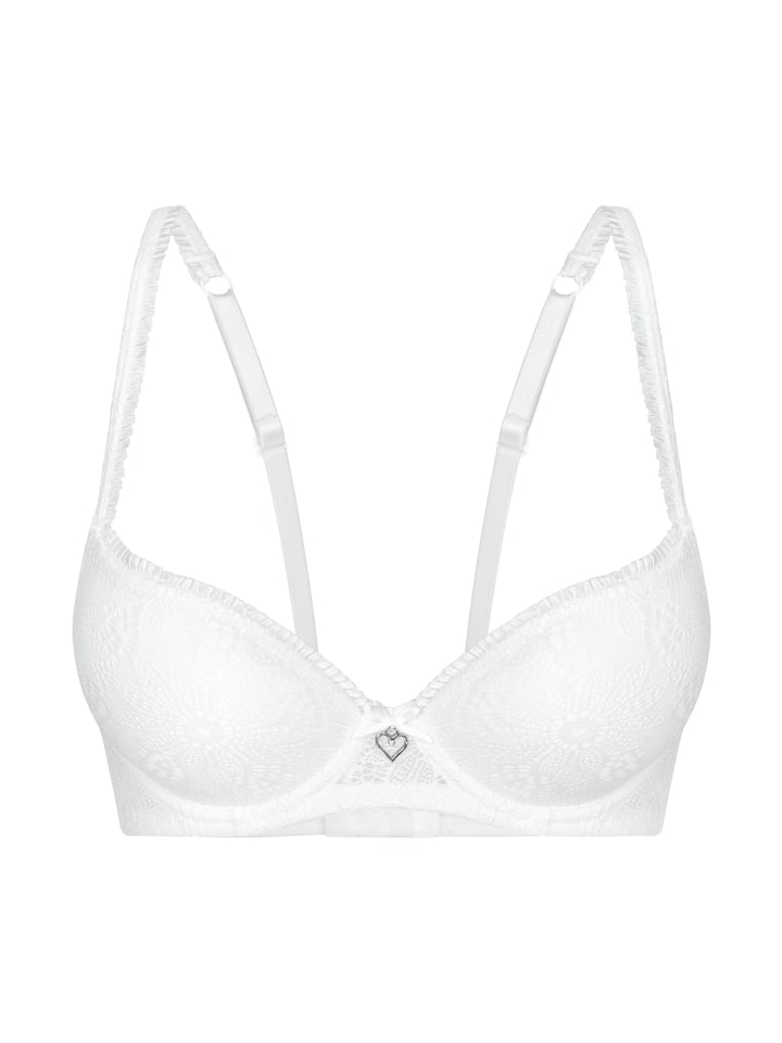 Push up-BH Dirndl in weiß