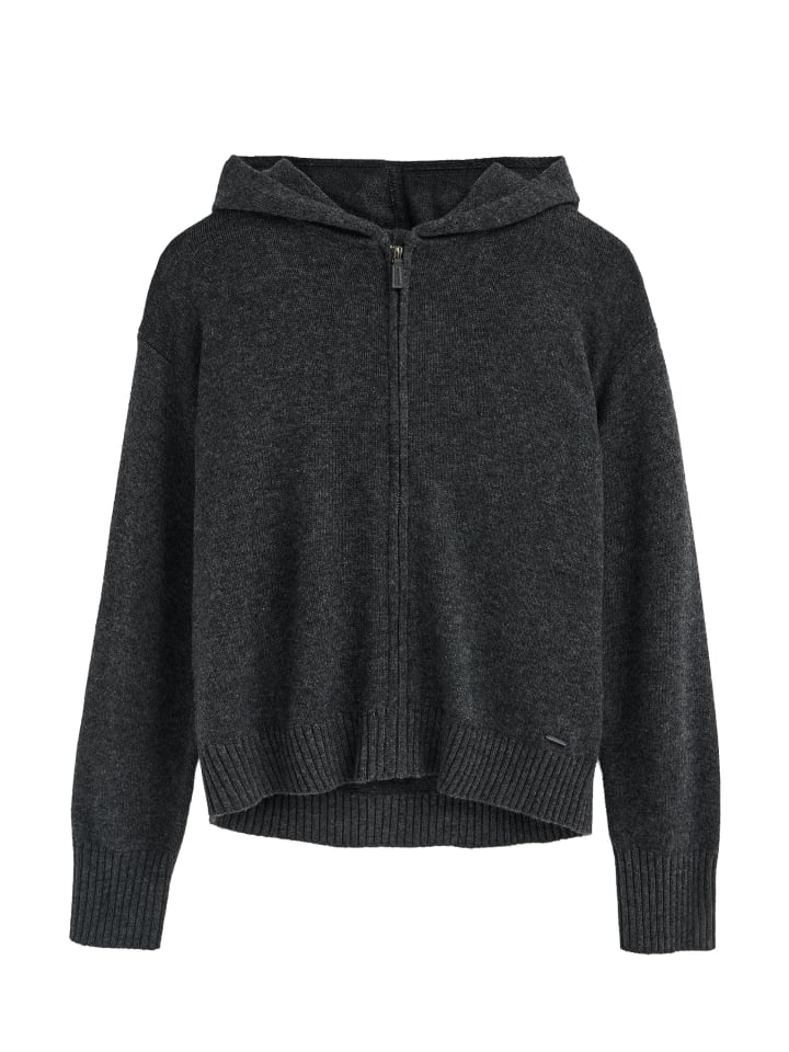 Pullover WOMAN MADONNA IO LONG SLEEVE REGULAR FIT in Dunkelgrau vigore
