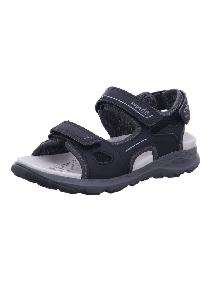 Sandale in schwarz