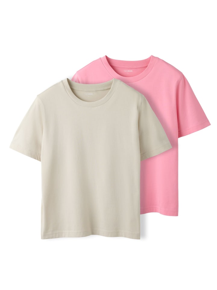 T-Shirt in Pumice Stone